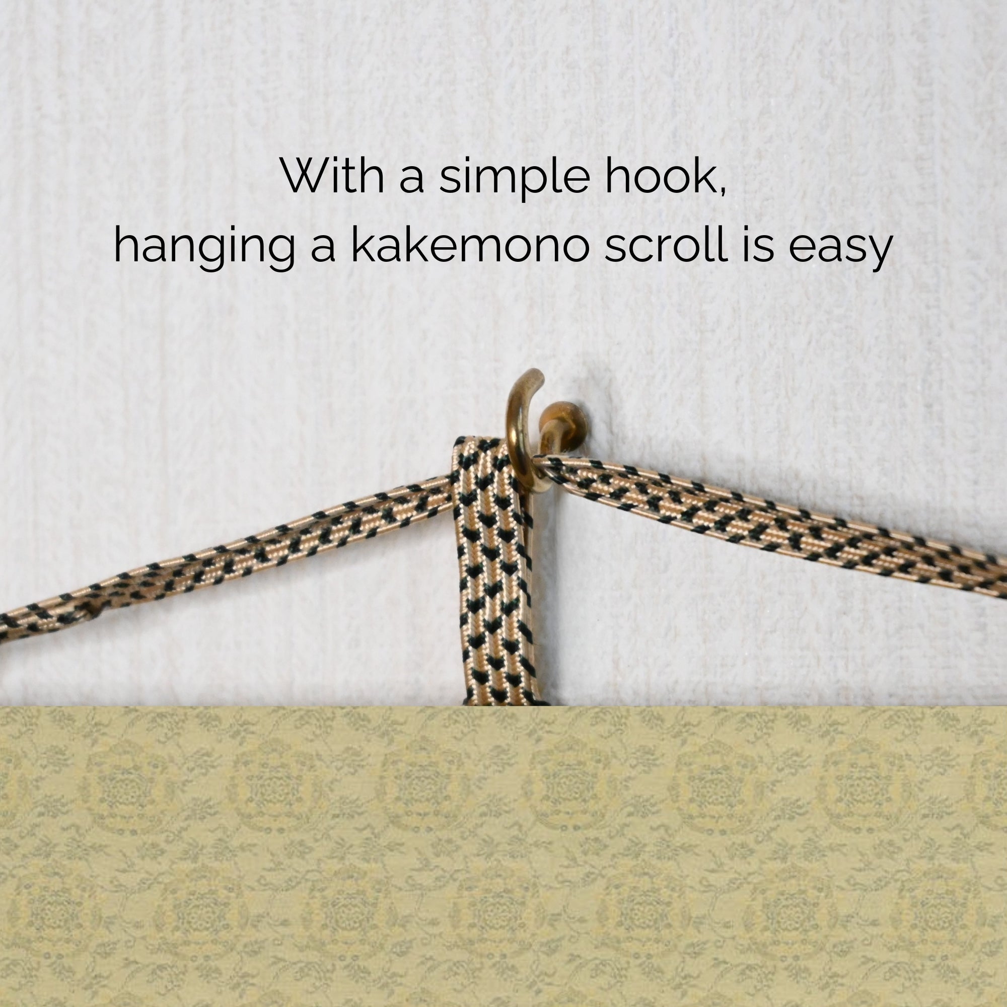 Arte Marcial Japonesa Ichiban Kakemono Banner de Parede – Espírito de Faixa Preta