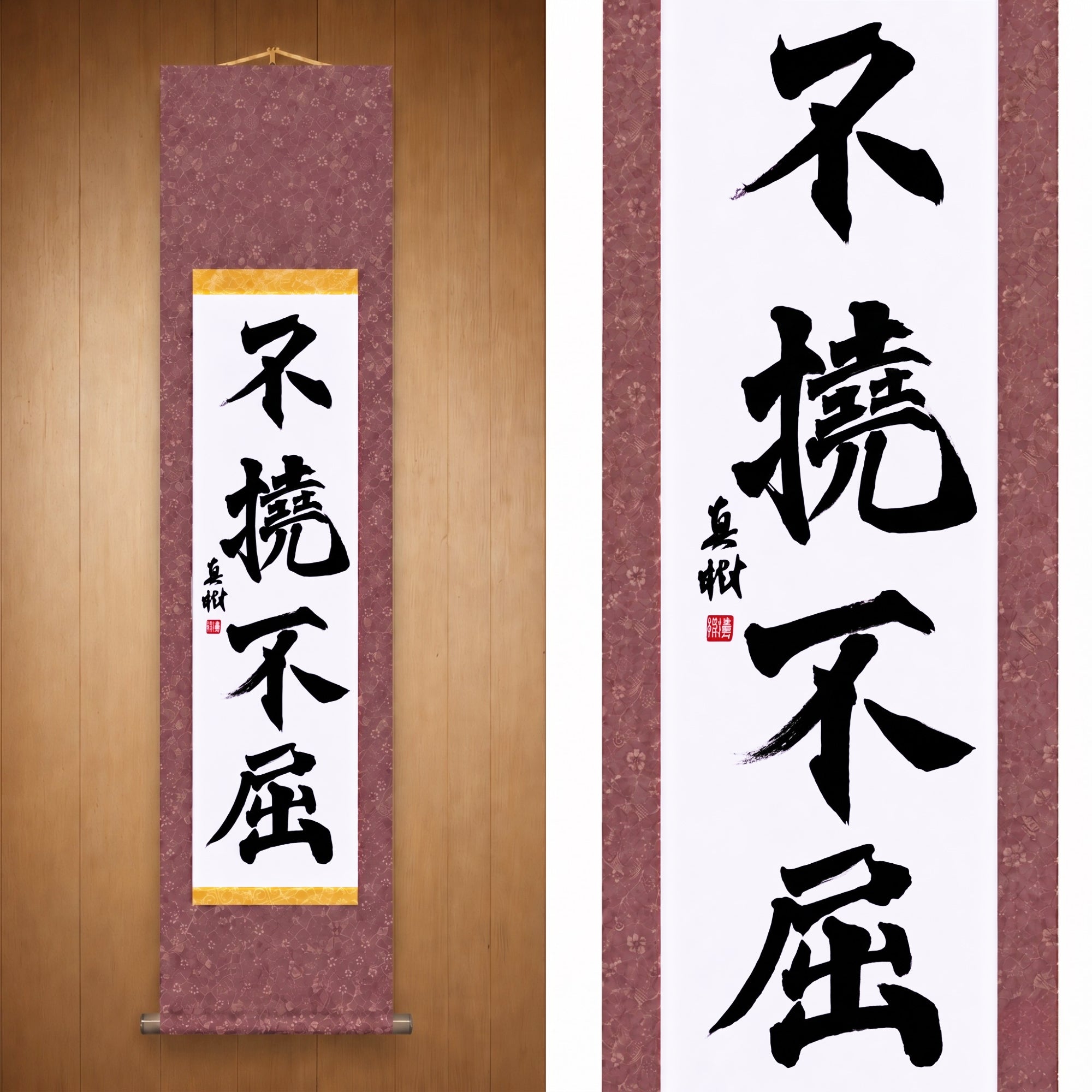 不撓不屈 (Futo Fukutsu) — Espírito Inquebrável por Maki