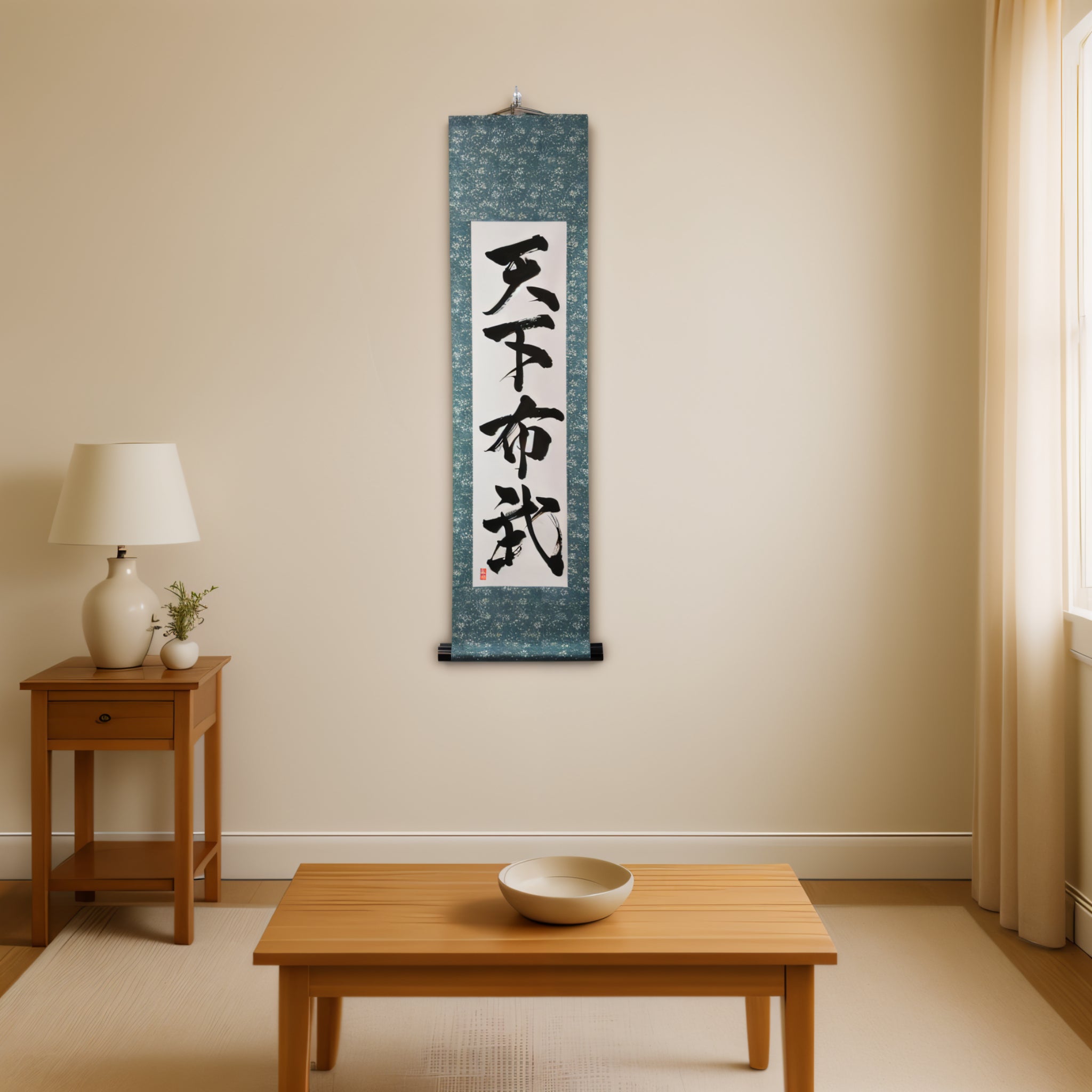 Sabedoria e Força para Unificar o Japão — 天下布武 (Tenka Fubu) por Kumagon
