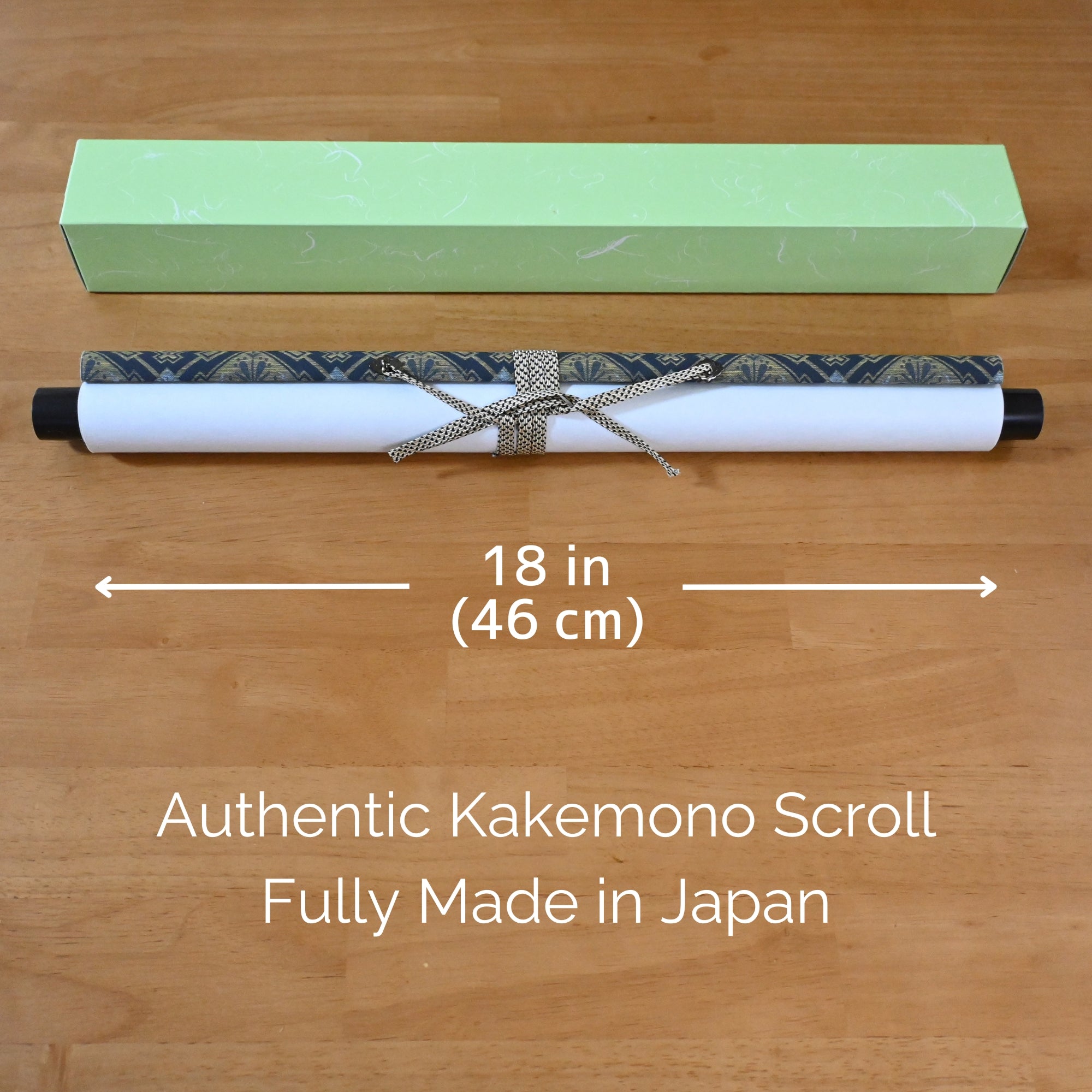 Pendurador de Parede Kakemono Samurai Japonês – Samurai em Pé com Armadura 