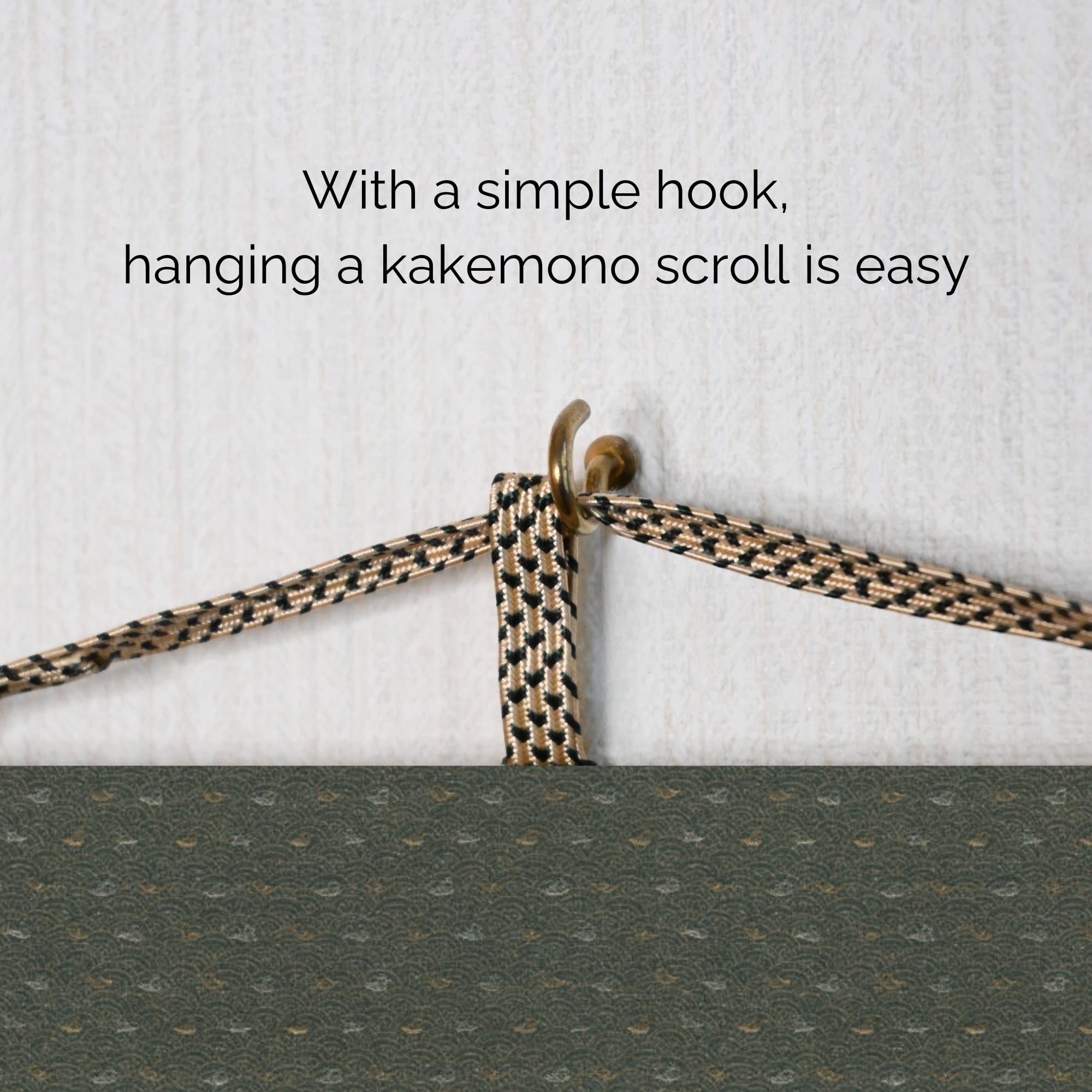 Arte Marcial Japonesa Ichiban Kakemono Painel de Parede – Ilustração de Faixa Preta 